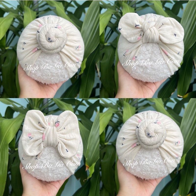 Mũ turban cho bé