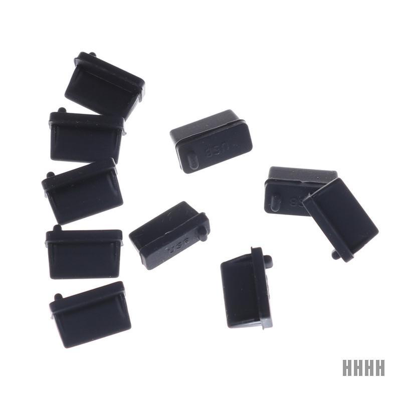 Set 10 nút cao su chống bụi cổng usb tiện dụng