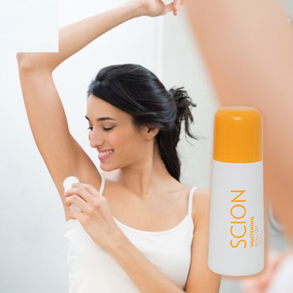 Lăn khử mùi Scion Nuskin 75ml ngăn mùi hôi nách không làm ố quần áo làm sáng vùng da dưới cánh tay