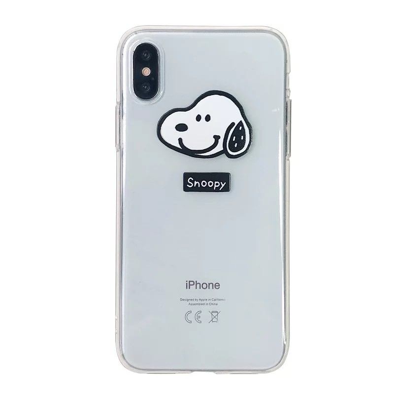 Ốp lưng iphone hình Charlie Brown và Snoopy 6 6S 6Plus 6S Plus 7Plus 8Plus X XSMax 11 11 ProMax - Infinity Case M142