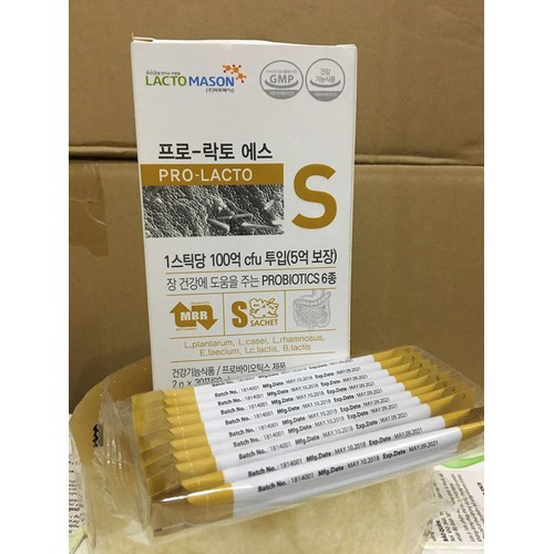 Men vi sinh Pro-Lacto S Nhập khẩu Hàn Quốc