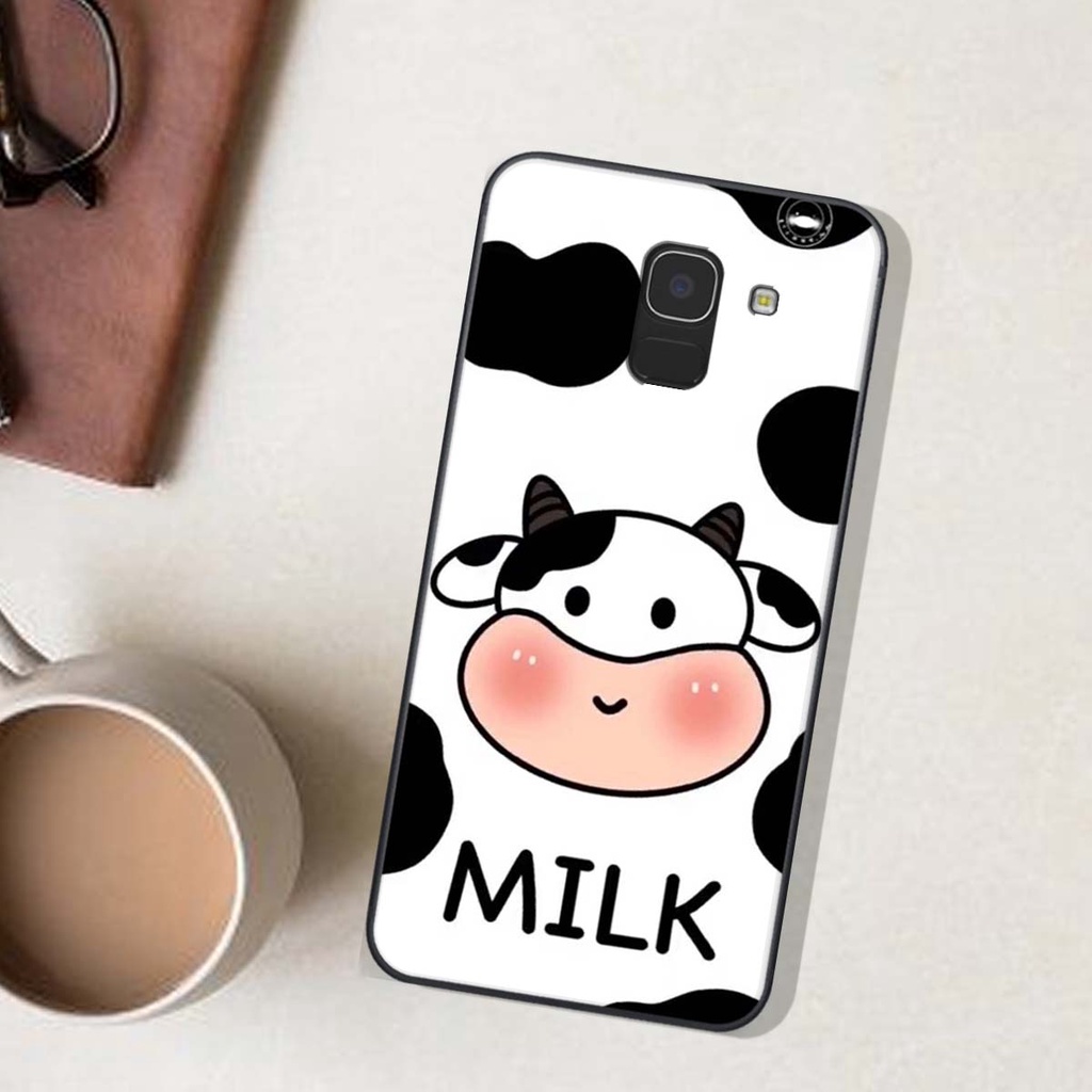 Ốp lưng Samsung J6 2018 in hình Gấu xinh xắn, Bò sữa đáng yêu,  ĐẸP -  RẺ - XINH - ĐỘC ĐÁO