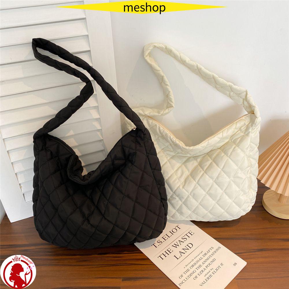 Túi Kẹp Nách Vải Cotton Giữ Ấm Họa Tiết Sọc Caro Cỡ Lớn Thời Trang