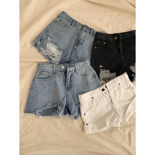 Quần Short Ripped Jeans