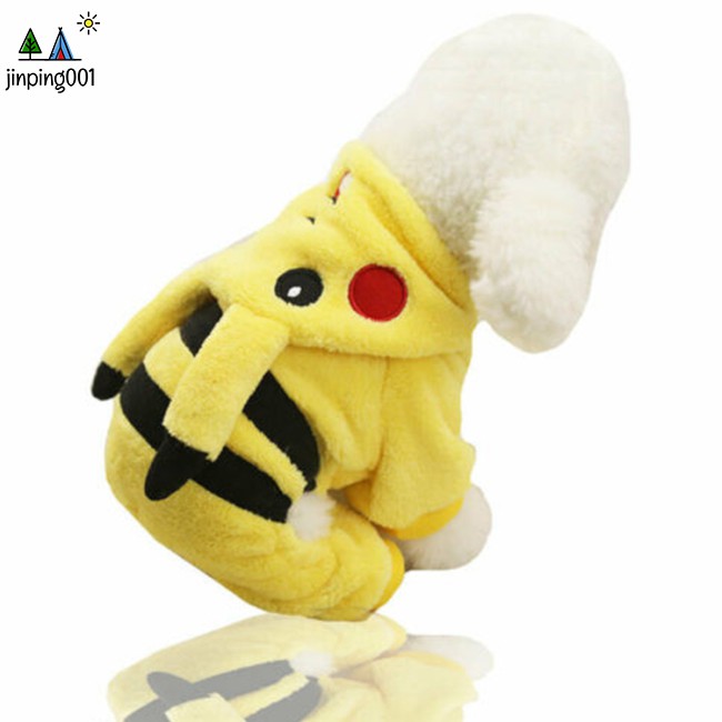 Áo Liền Quần Hình Pikachu Cho Thú Cưng