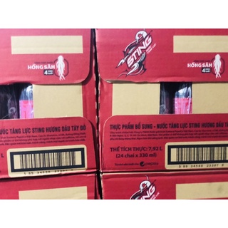 Sting đỏ 24 lon/Thùng 320ml Chang's Food