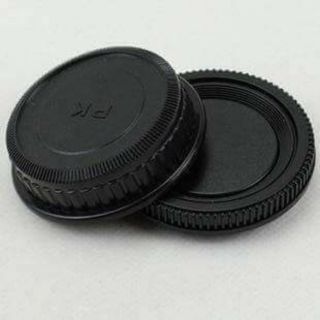 Bộ nắp thân máy + nắp sau lens For Pentax PK