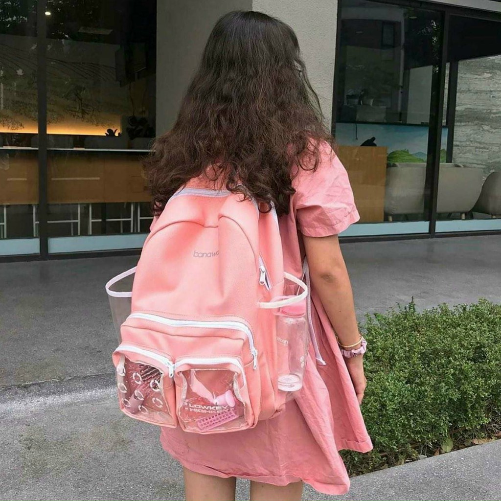 Balo đi học Banawa Cặp đi học Unisex Backpack Unisex 🔥 Thời trang cấp 2 - 3 năng động tự tin 160BN