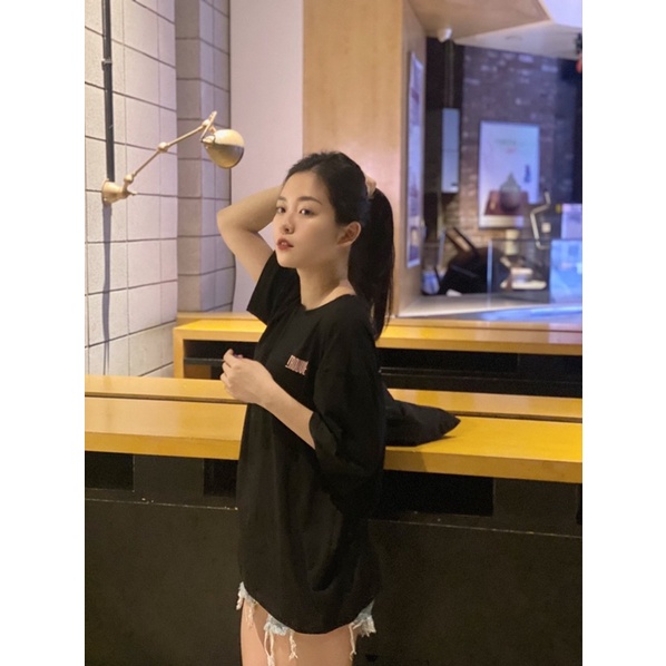 Áo phông oversize Trouve Chất Thun 100% Cotton, thấm hút mồ hôi rất tốt | BigBuy360 - bigbuy360.vn