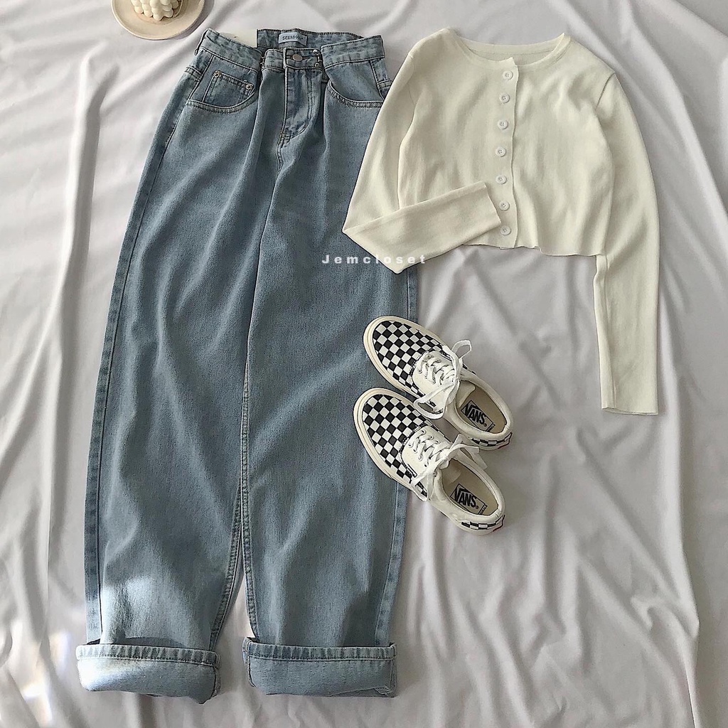 Áo Croptop Nữ Dệt JEMCLOSET Áo Len Croptop Mỏng Kèm Áo 2 Dây Chất Liệu Co Giãn Gồm 3 Màu Kèm Ảnh Thật Có Ba Màu 1634