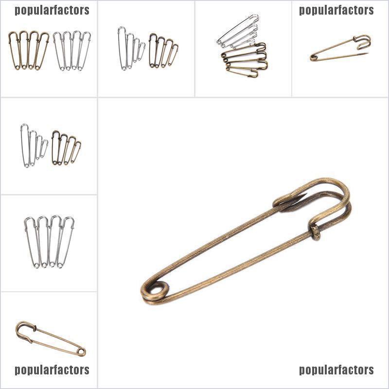 Bộ 10 Kim Ghim Khăn Tắm Cỡ Lớn Siêu Bền An Toàn Tiện Dụng