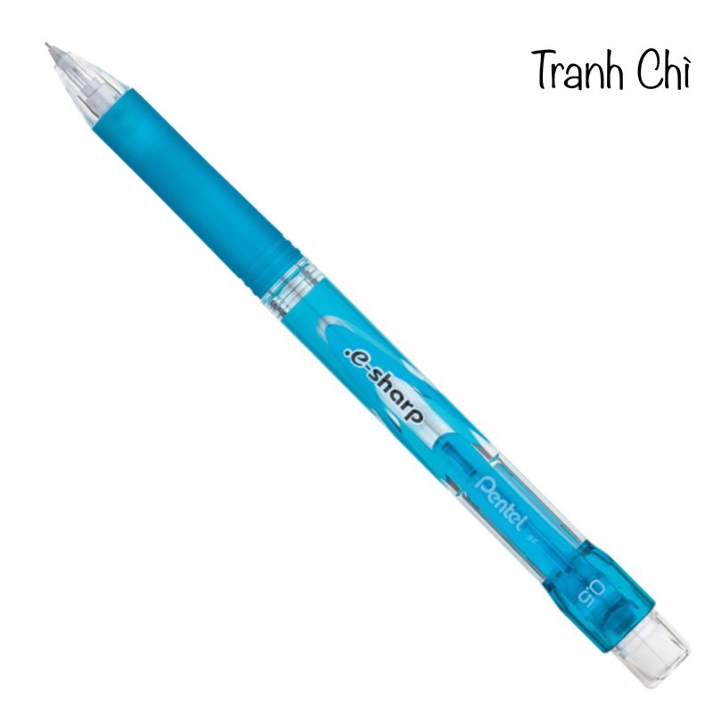 Bút chì kim bấm Pentel e-sharp thông minh tận dụng ruột chì AZ125R Nhật Bản viết chì kim bấm