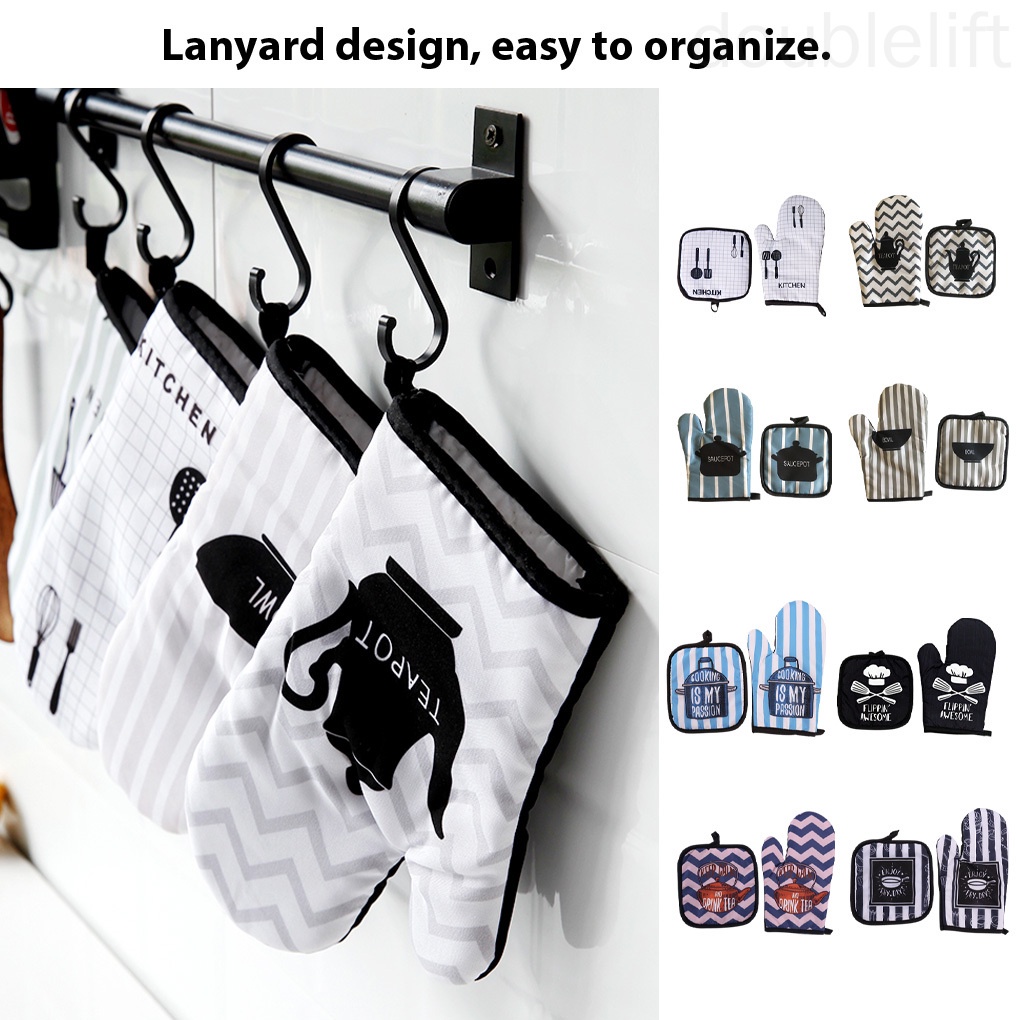 Găng tay nướng bánh thiết kế cách nhiệt chống bỏng tiện dụng