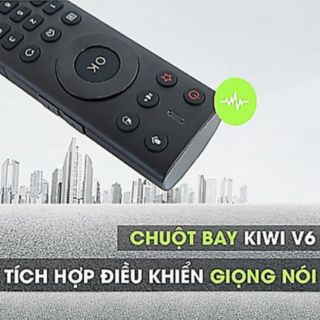 Chuột bay kiêm Tìm kiếm giọng nói KIWI V6, VOICE chuẩn không cần chỉnh, hàng chính hãng