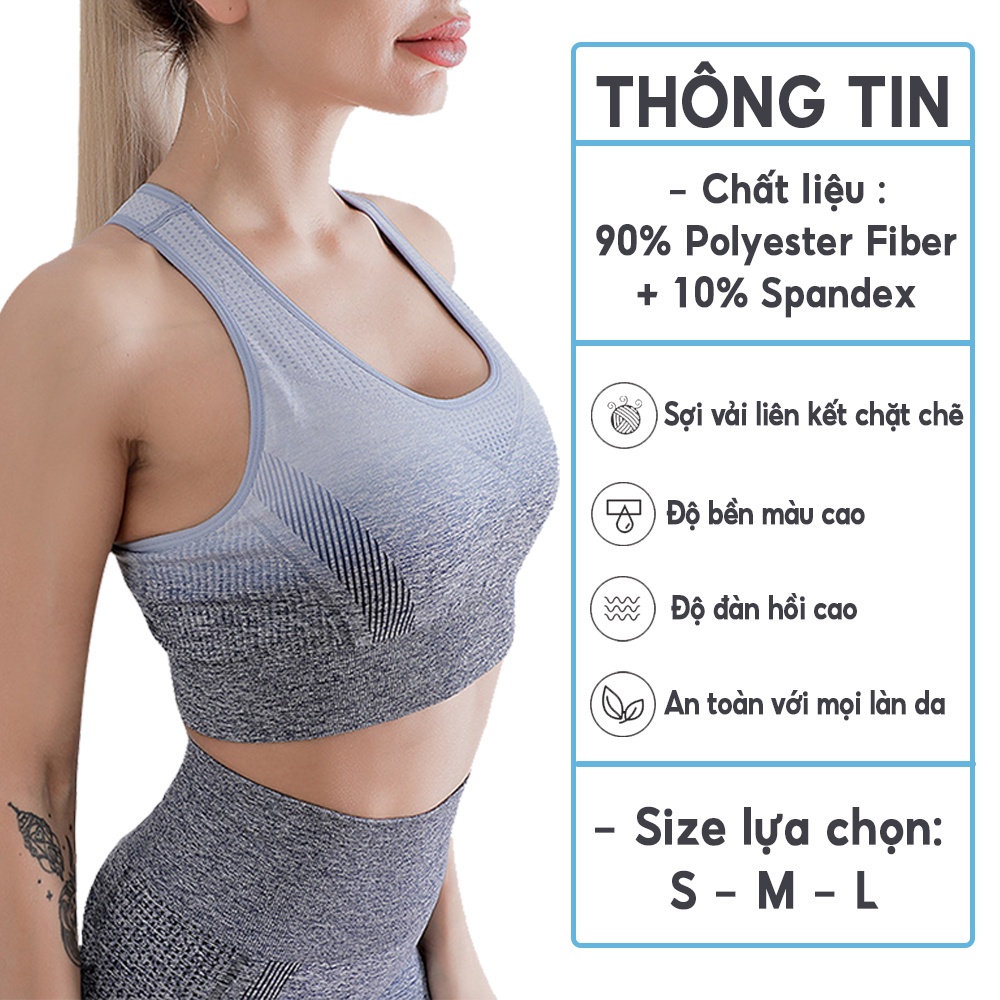 Bộ đồ tập gym thoáng mát co dãn 4 chiều nâng mông tôn dáng Topbody