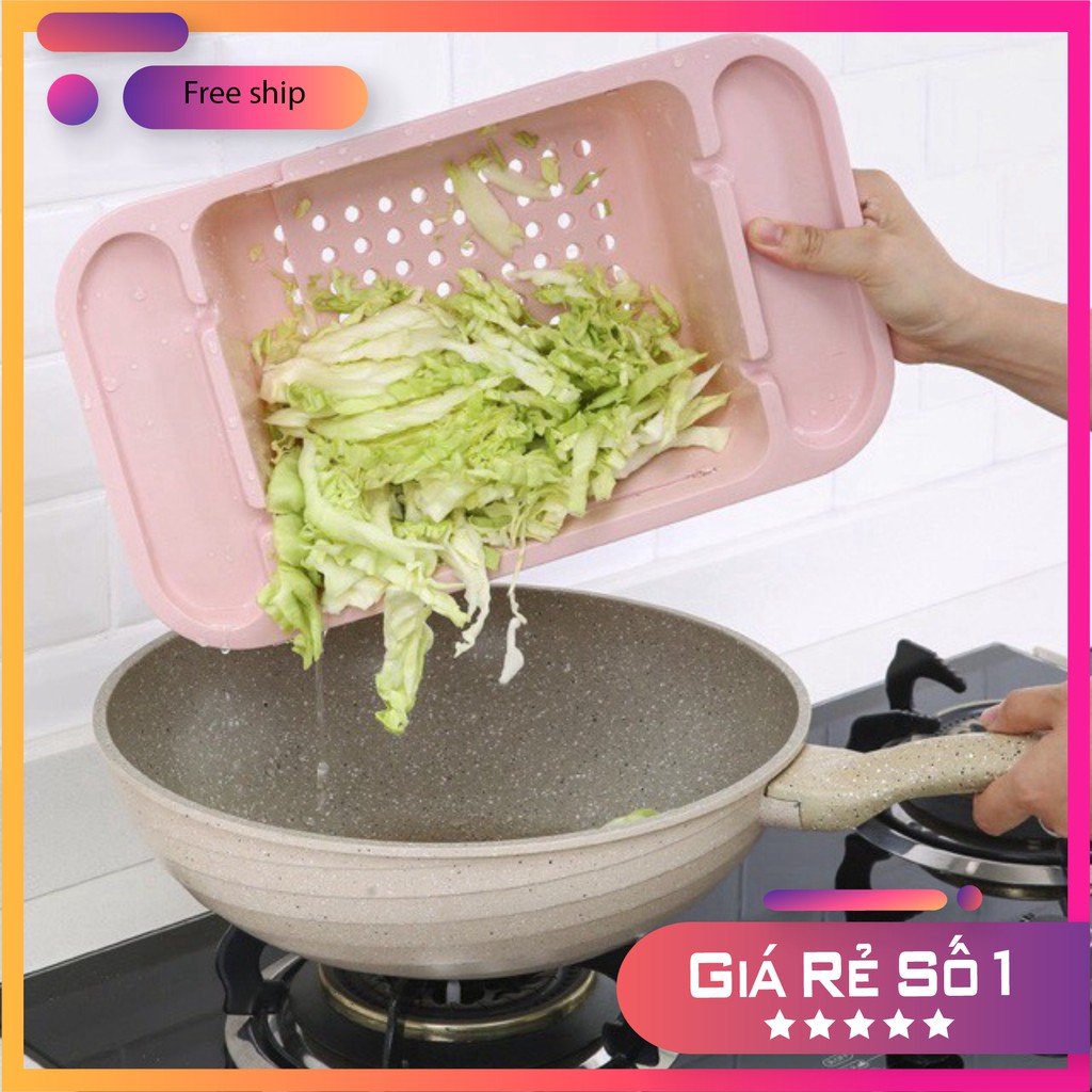Rổ gác bồn rửa bát thông minh gấp gọn, khay nhựa đa năng có thể điều chỉnh kích thước gài bồn rửa chén 5613