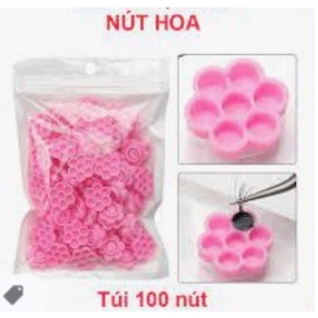 Nút hoa đựng keo túi 1kg-0,5kg- nối mi - tạo fan - dụng cụ nối mi