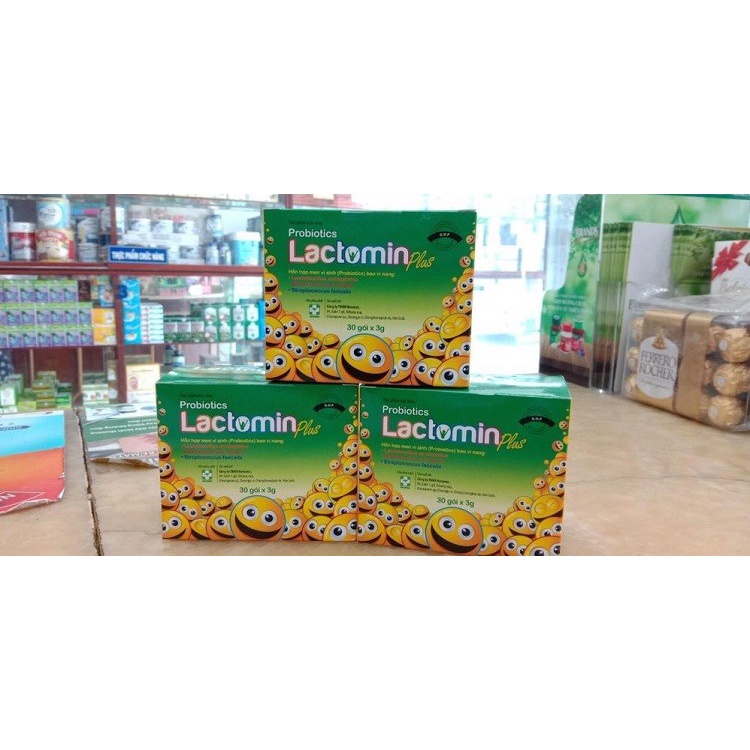 Men vi sinh Lactomin/ Lactomin Plus - Bổ sung lợi khuẩn, ngừa rối loạn tiêu hóa, tăng hấp thu dinh dưỡng tối ưu
