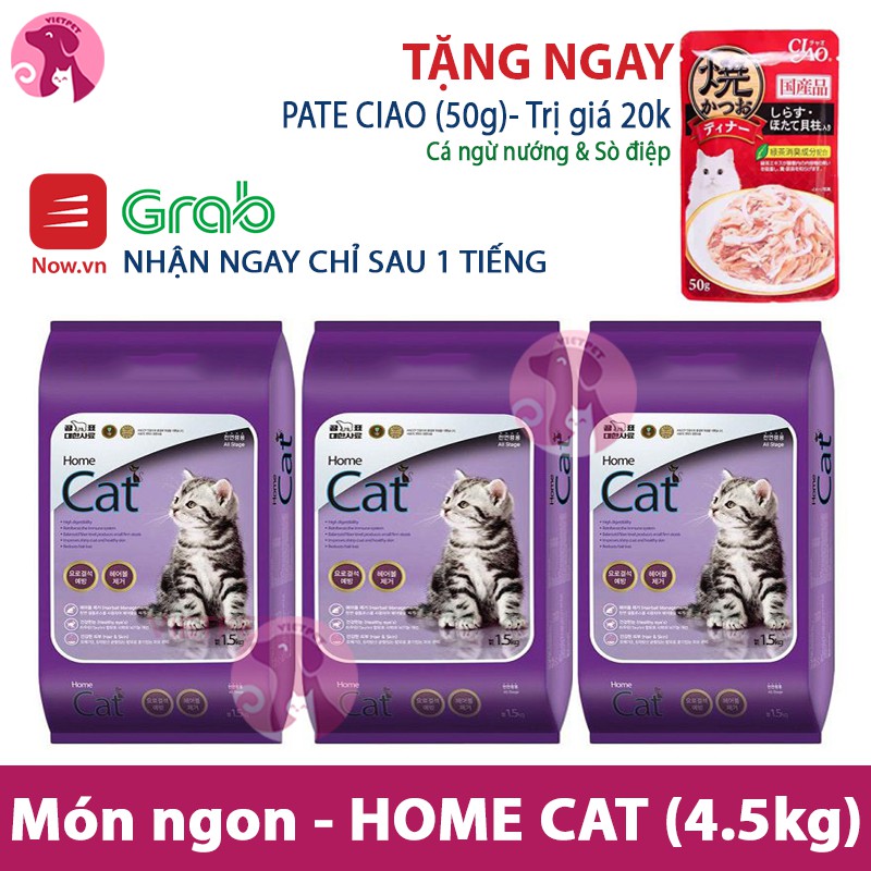 [5kg] Thức ăn cho mèo Home Cat - NK Hàn Quốc