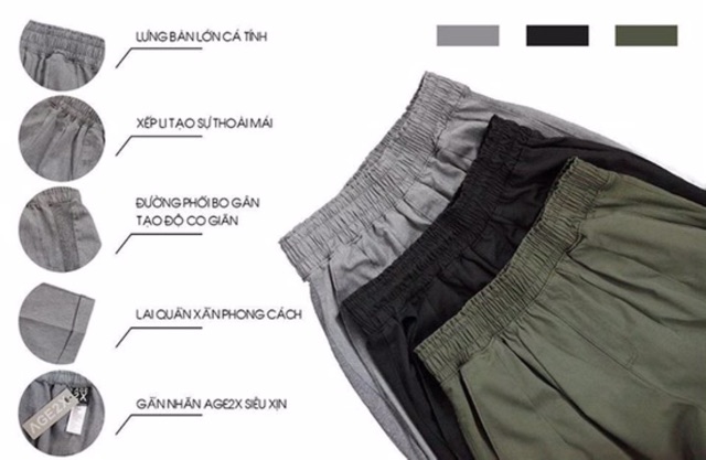 Quần Jogger thể thao nam (ảnh thật) (quần tập)