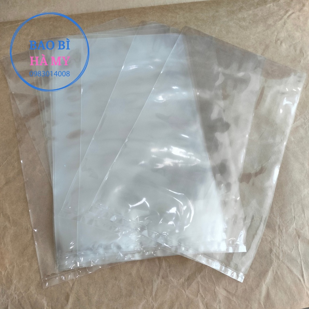 1KG Túi PP dày 7 zem 15x25cm đến 40x70cm trong