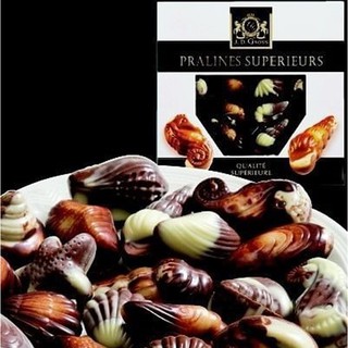 SOCOLA VIÊN HẢI SẢN PRALINE - XUẤT XỨ BỈ CHO NỘI ĐỊA PHÁP