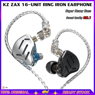 Tai Nghe Nhét Tai Kz Zax 3.5mm 7ba 1dd 16 Kèm Phụ Kiện