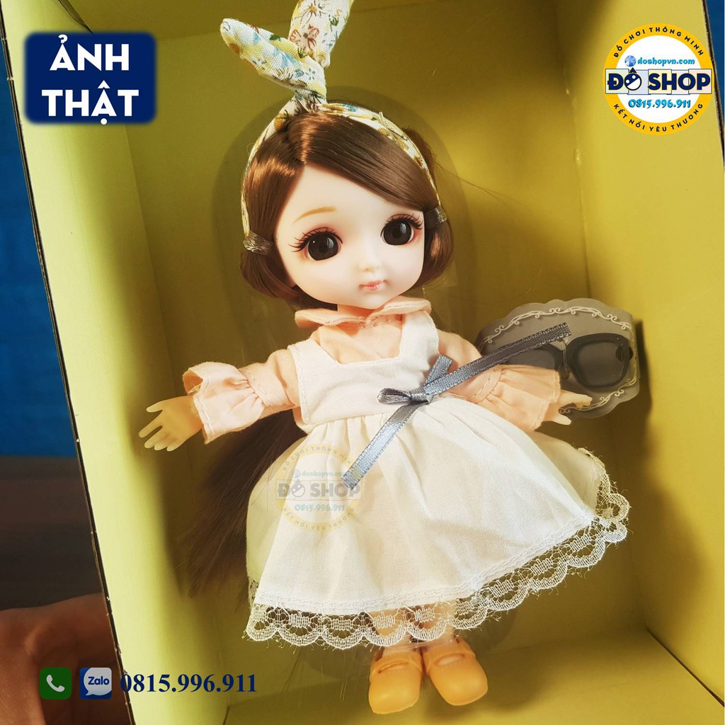 Búp Bê Cao Cấp Dễ Thương BJD 13 Khớp 16CM BB15 - Đô Shop