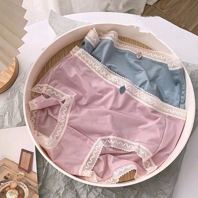 Quần lót nữ cạp vừa thun lạnh đa sắc siêu nhẹ siêu mát 848