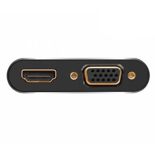 [Mã ELHACE giảm 4% đơn 300K] Cáp Chuyển Mini Displayport to HDMI &amp; VGA Ugreen 20422 (Màu Đen) - Hàng Chính Hãng