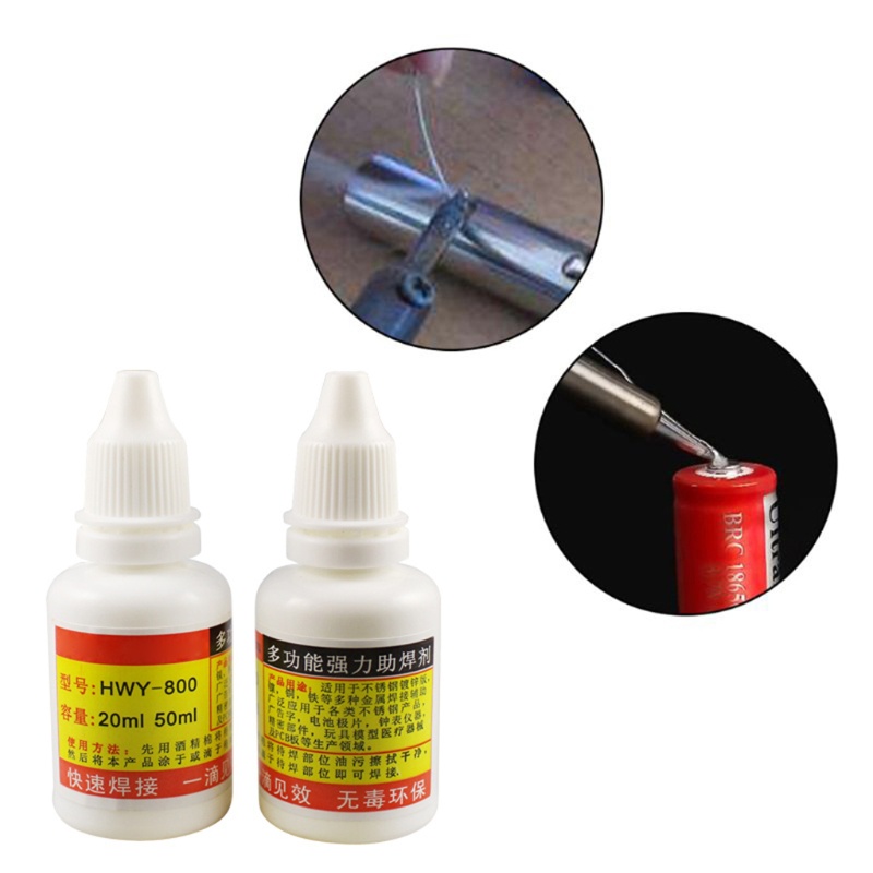 Bình Hàn Dạng Lỏng Mini 20ml Bằng Thép Không Gỉ Tiện Dụng