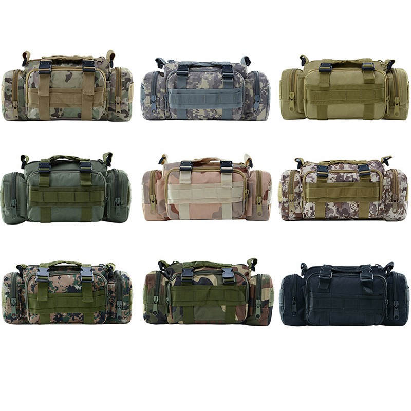 Túi mồi câu cá Túi đựng đồ câu cá Túi đựng bánh răng Nylon ngoài trời chống nước Sling Reel túi Lure Bag Túi câu cá đa chức năng