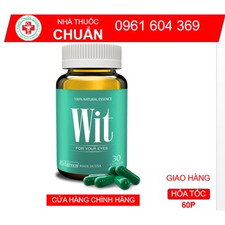 Viên uống bổ mắt Wit Sản xuất tại Mỹ (Hàng chính hãng)