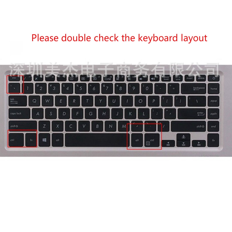 Miếng Dán Bảo Vệ Bàn Phím Bằng Silicon Siêu Mỏng Cho Laptop Asus A505Za 15.6inch