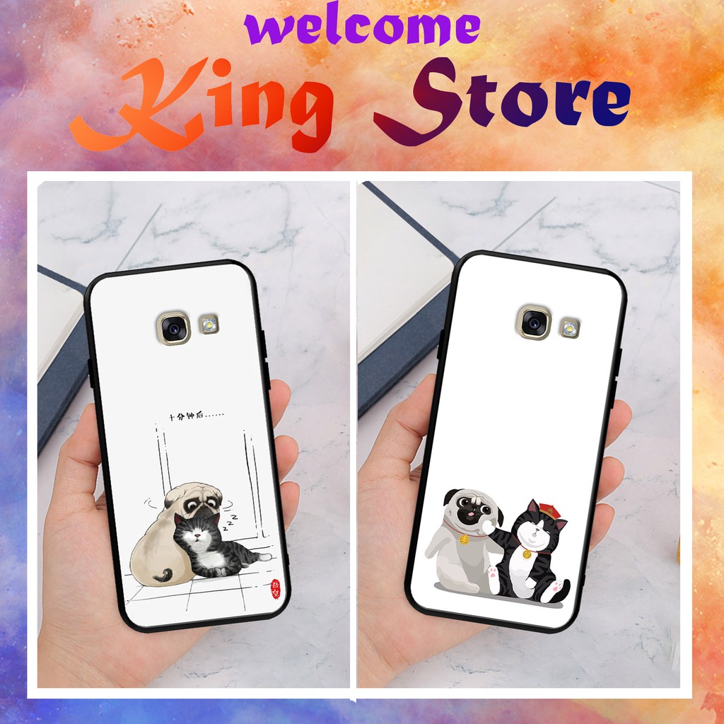 Ốp lưng SamSung  A3-2017/A5-2017/A7-2017  in hình tự chọn chó mèo siêu ngộ nghĩnh,độc,lạ -KINGSTOREHN- SS A320/A520/A720