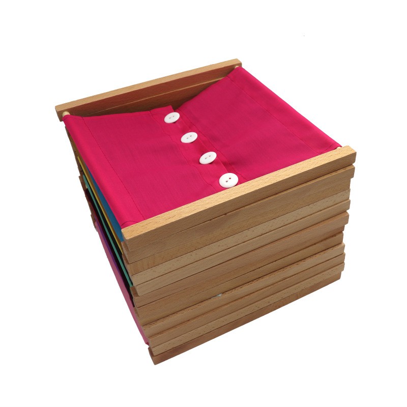 💖FREESHIP💖-Set 12 Khung Cài Áo Giáo Cụ Montessori