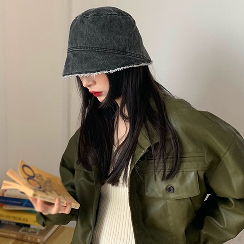 Mũ Tai Bèo Chống Nắng Phong Cách Retro Hàn Quốc