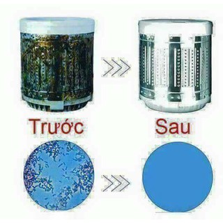Combo 5 gói bột tẩy lồng máy giặt