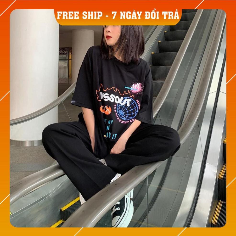 Áo thun tay lỡ form rộng nam nữ missout TEE MST SQUAD nam nữ Full Tag tay cổ | BigBuy360 - bigbuy360.vn