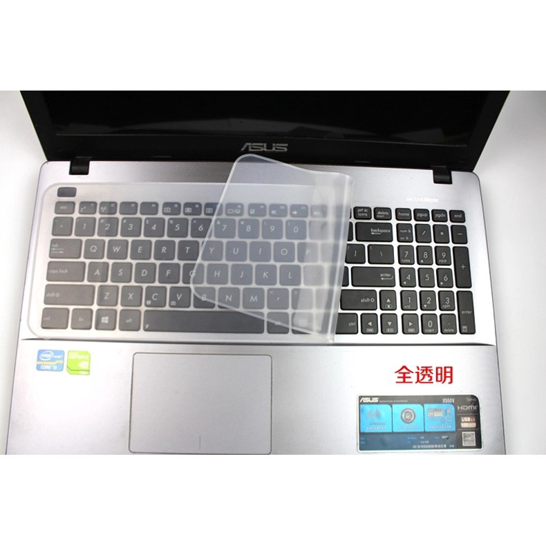 Vỏ bảo vệ bàn phím máy tính xách tay Macbook Samsung Lenovo bằng silicon chống bụi chống ồn