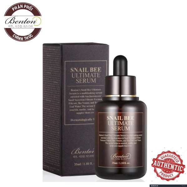 Tinh Chất Benton Snail Bee Ultimate Serum 35ml