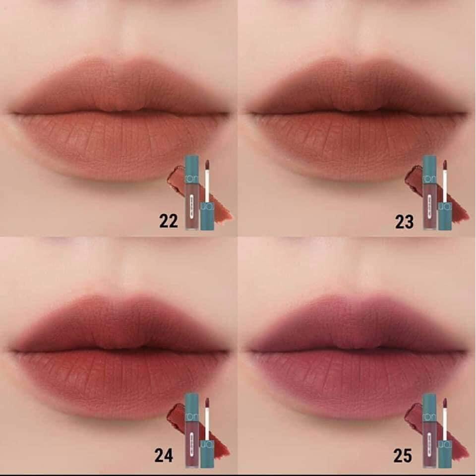 Son Kem Lì, Lên Màu Chuẩn, Mịn Môi Romand Zero Velvet Tint