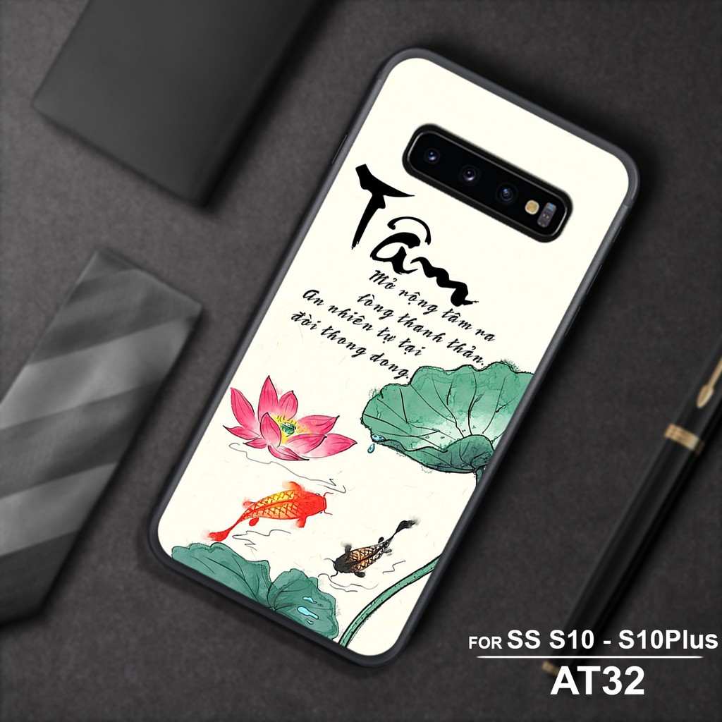 ốp điện thoai in hình Phong cách THƯ PHÁP cho máy SAMSUNG S10- S10 PLUS- S10E- S10 5G