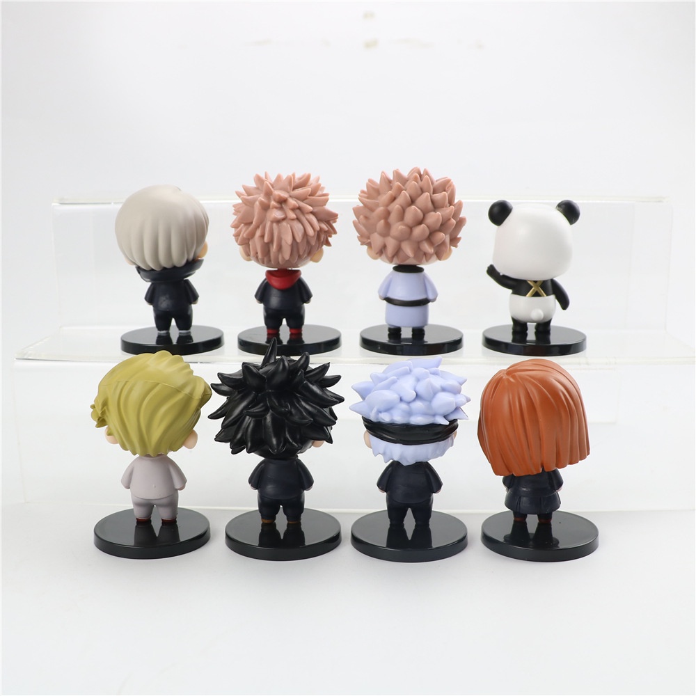 Móc khóa mô hình Jujutsu Kaisen Vật Thể Bị Nguyền Rủa - Mô hình chibi Yuji Itadori Satoru Gojo JK14