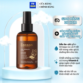 Xịt dưỡng tóc Sachi Cocoon 140ml phục hồi tóc hư tổn - Từ Hảo