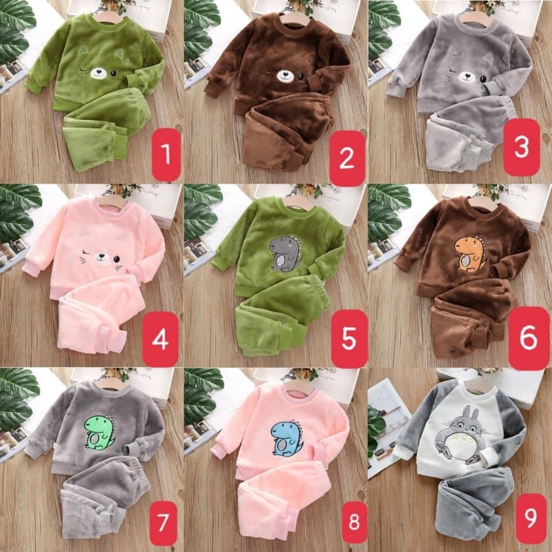 Bộ đồ thu đông cho bé