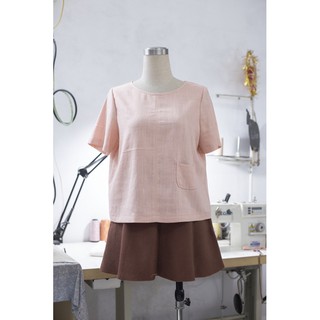 Áo kiểu nhẹ nhàng chất vải LINEN tk by Gác của Tea