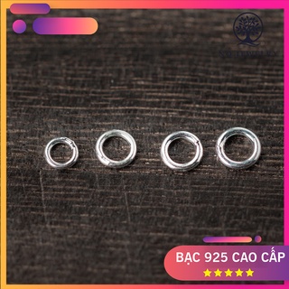 Charm S925 khoen tròn kín