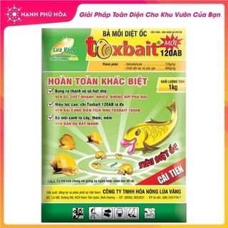 Bả Mồi Diệt Ốc Toxbait - 1Kg - Chết Ốc Nhanh, Nhiều, Dẫn Dụ Mạnh