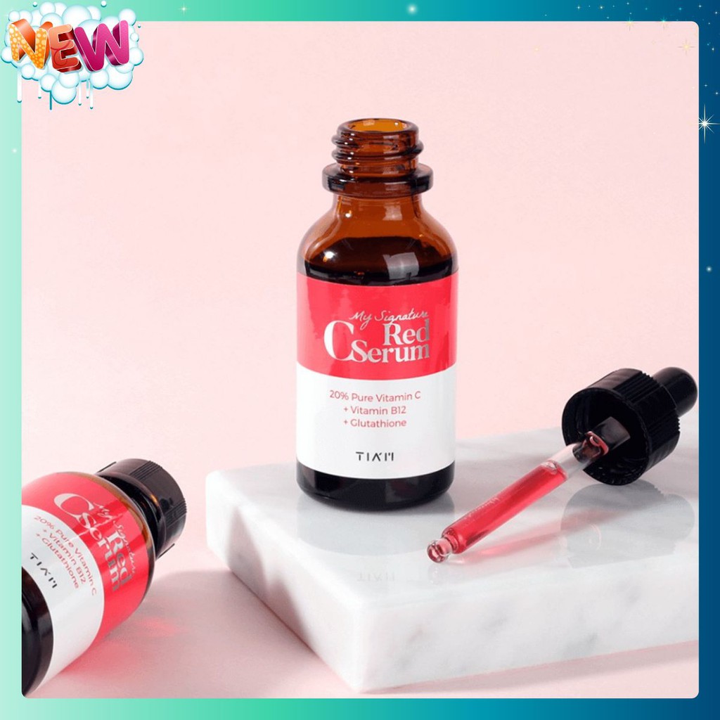 [BÁN XẢ KHO] Tinh Chất Tiam My Signature Red C Serum 30ml [SALE MẠNH]